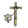 2024 Komi Big Cross Accessories Jesus Alloy Cross Pendant Catholic Charm Religious DIY Handmade Jewelry
