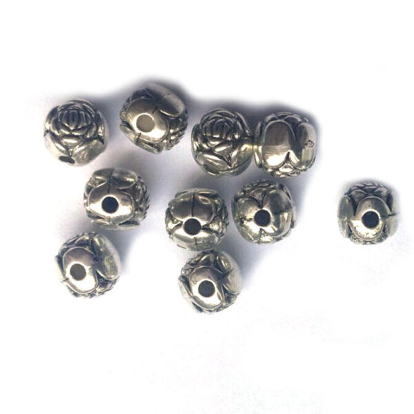 aa6f8f0979a4376d63f5db5885022eb7_H53d4e949498c42dfaf02e719a6793aafy_avif=close&webp=close 2024 Rosary Beaded Plastic Beads Rondelle Rose Beads Hollow Rosary Diy Accessories 6mm Gold and Silver Plating