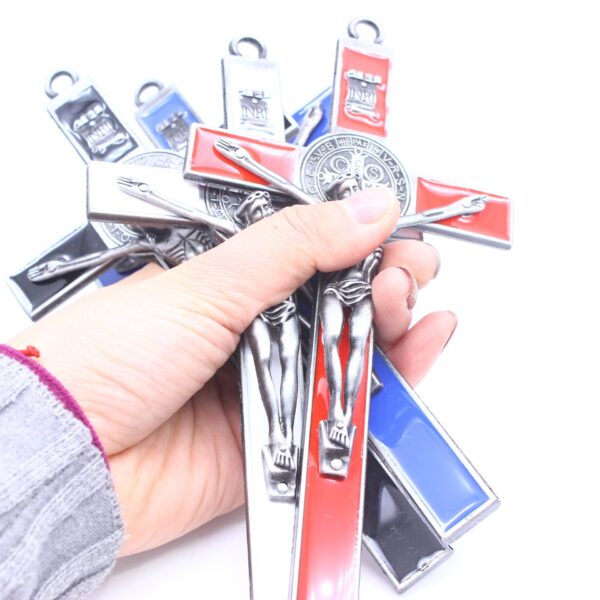 aaeb8261fa678a26e8ce420c4ac619be_H914dc59b57ea4c95abd3a592831d1272v_avif=close&webp=close Hot Selling Religious Decoration Craft 19*9.2cm Cross Pendant Office Home Decoration Ornaments