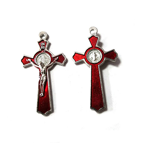 ac84166c048a8b4a55f7889312b96cc7_H5faa78016cef4173838cbccf5470e96ee_avif=close&webp=close Cross Accessories Rosary Pendant Jesus Alloy Cross Pendant Catholic Charm Religious DIY Handmade Jewelry