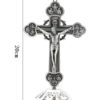 2024 New Christian Bitter Christian Bitter Jesus Catholic Cross Standing Standing Office Car Ornaments Crucifix Wall Crucifix