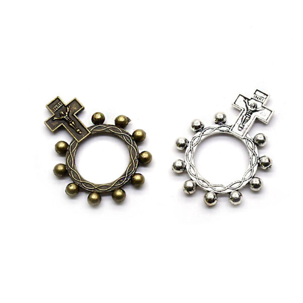 KOMI 2024 New Hot Selling Religious Jesus Cross Ring Wholesale