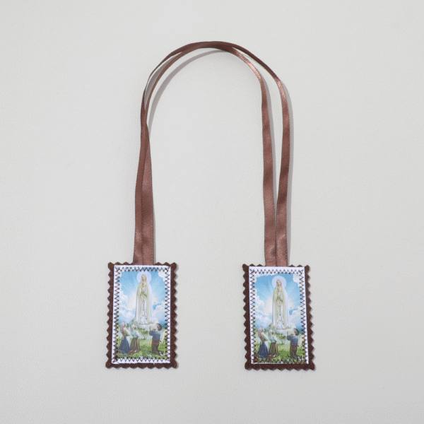 b680da92cd15413d21a9d23fca1d0efe_H7888949144cf47bb933e4edc4ad5bdf78_avif=close&webp=close Customized Handmade Fabric Scapula Religious Saint Figure Pattern Brown Rope Double Pendant Scapula Medallion Jewelry