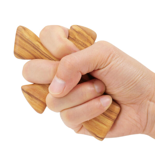 Olive Wood Hand-held Cross Religious Ornament Carving Wooden Church Cross Easter Supplies Ornament