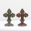 Hot Sale Cross Crafts Wholesale Jesus Christian Catholic Desktop Decoration Metal Religious Jewelry Crafts Ornaments