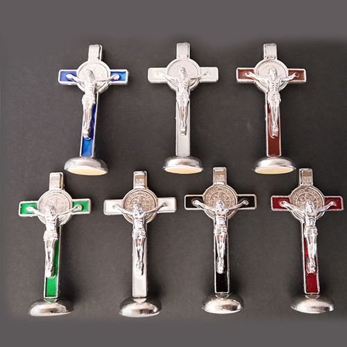 bca34043cfac5abe5a922ea0c4d0a742_H0ebeca043a964ef18aa1c521a2204daa2_avif=close&webp=close KOMI Jesus Metal Ornaments Home Tabletop Ornaments Car Ornaments Cross Crafts