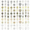 be95c095a6fae581e7ed5f8167af9388_H8ae4bba0dcd34051a0b8639ee6a3ae52g_avif=close&webp=close KOMI Silver Gold Plated Mixed Crosses Charms Pendants Jewelry Findings for DIY Keychain Bracelet Necklace Accessories