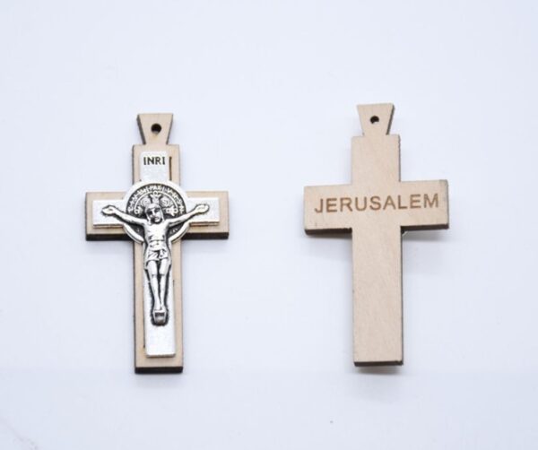 c029409ab5c4de74cdd7504a70f8ee8e_H863abeb92f934277a2f93b8f2b1ab257I_avif=close&webp=close Religious Wooden Cross Charm Jerusalem St Benedict Alloy Jesus Crucifix Pendant