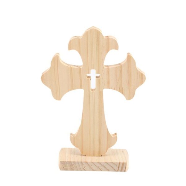 KOMI New Design Wooden Cross Wooden Crafts Decoration Wholesale