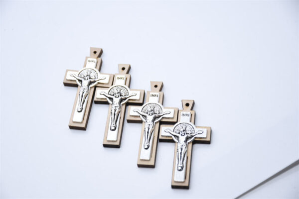 c84ad63bdc959f34c9810fd34ab94b86_Hcd3460682bd84ac188343335ca468d2cp_avif=close&webp=close Religious Wooden Cross Charm Jerusalem St Benedict Alloy Jesus Crucifix Pendant