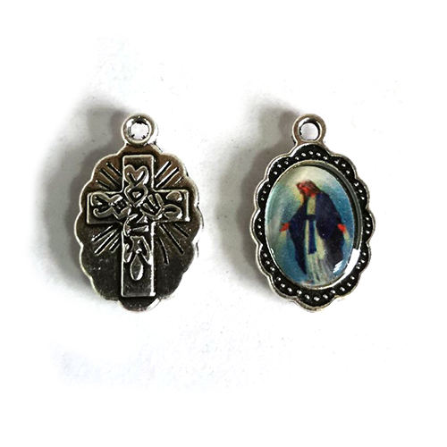 ce0b36d2ebfd481709e11ed89a24d86f_H225db3c6145a47a290e749729a88a405F_avif=close&webp=close Komi Rosary Pendant Medal Accessories Jesus Alloy Cross Pendant Catholic Charm Religious DIY Handmade Jewelry