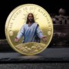 KOMI 2024 New Jesus Commemorative Coin Three-dimensional Relief Metal Commemorative Medallion