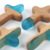 KOMI Hot Sale Hand Olive Wood Cross Ornaments Italian Olive Wood Hand Cross