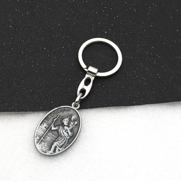 KOMI Charm Pendants Vintage Oval Shape Metal the Father Pendant Charms for Jewelry Necklace Keychain Accessories Parts Gifts