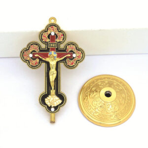 Cross Stand Cristian Crucifix Antique Finish Religious Figure Jesus Cross Crucifix Figurine Religious Gifts