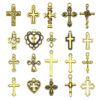 eab7006d1be9cbf5709d111ee5516c75_H5bd151ab282049a4b0f7cab4dbccd43f1_avif=close&webp=close KOMI Silver Gold Plated Mixed Crosses Charms Pendants Jewelry Findings for DIY Keychain Bracelet Necklace Accessories