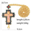 eaca86fa1bfb60f863aa134f7e600610_H505a426b43b8433cb7584be12631a301W_avif=close&webp=close KOMI Religious Rhinestone Pearl Large Crown Jesus Portrait Cross Pendant Necklaces for Women Jewelry Gifts