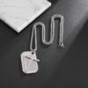 edd4fdd2dfca50bd954d6f335b6a2599_H12426095a956445a8c8a31559e50464es_avif=close&webp=close "KOMI Titanium Steel Jewelry Stainless Steel Hangtag Cross Pendant Necklace for Men Cross Necklace for Boys Gift "