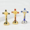 Hot Sale Retro Alloy Cross Decoration Desktop Office Creative Fashion Religious Metal Ornaments