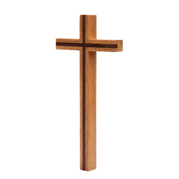 KOMI New Design Middle groove Wall Hanging Cross Wooden Crafts Craft Custom Products