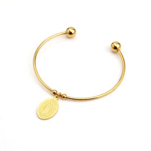 KOMI Original Stainless Steel Bracelet United States Minority Dripping Oil Color Rice Bead Bracelet