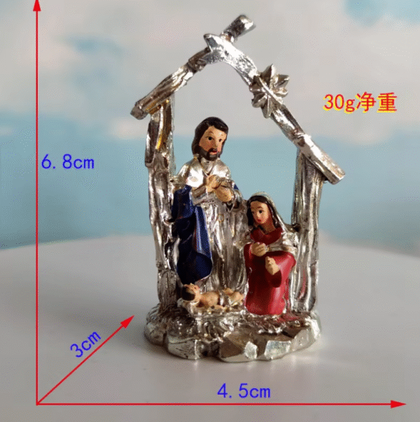 wechat_2025-09-01_094143_013 KOMI Hot Sale of a Family Jesus Birthplace Manger Group Sand Figure Resin Crafts
