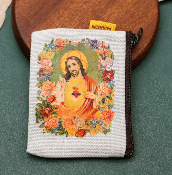 wechat_2025-09-04_091319_755 Religious Rosary Bag Storage Cloth Bag Double-sided Printing Pattern Packaging Gift Bag Wholesale
