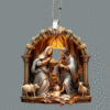 企业微信截图_20250902092012 KOMI Acrylic Cross Decorative Pendant Car Mirror Hanging Religious Accessories