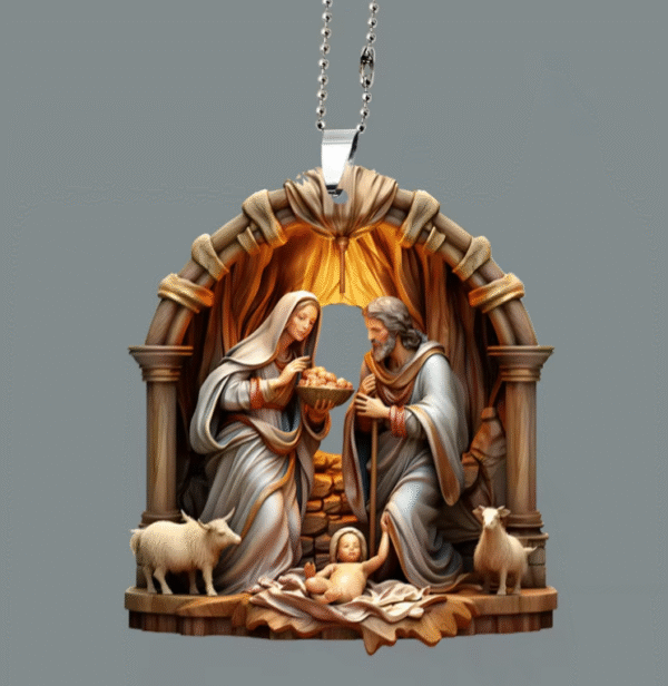企业微信截图_20250902092012 KOMI Acrylic Cross Decorative Pendant Car Mirror Hanging Religious Accessories