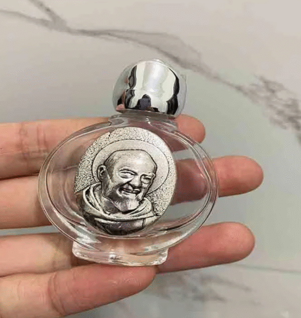 企业微信截图_20250904090430 New Portable Rose Optional Patternsl Crystal Glass Alloy Relief Icon Travel Special Holy Water Bottle Catholic Holy Object