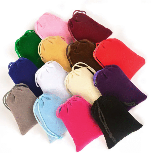 企业微信截图_20250904150828 Komi Multicolor Drawstring Flannel Bag Ring Necklace Storage Bag Jewelry Bag Spot Wholesale