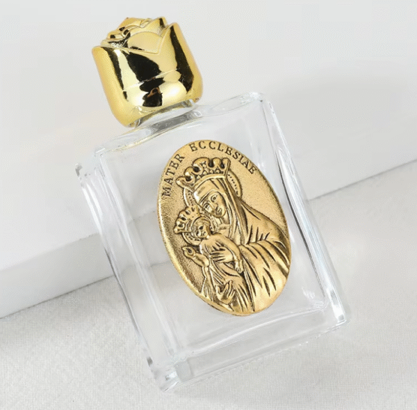 KOMI New Design Hot Selling Rosary Crystal Glass Alloy Water Bottle Container Ornaments