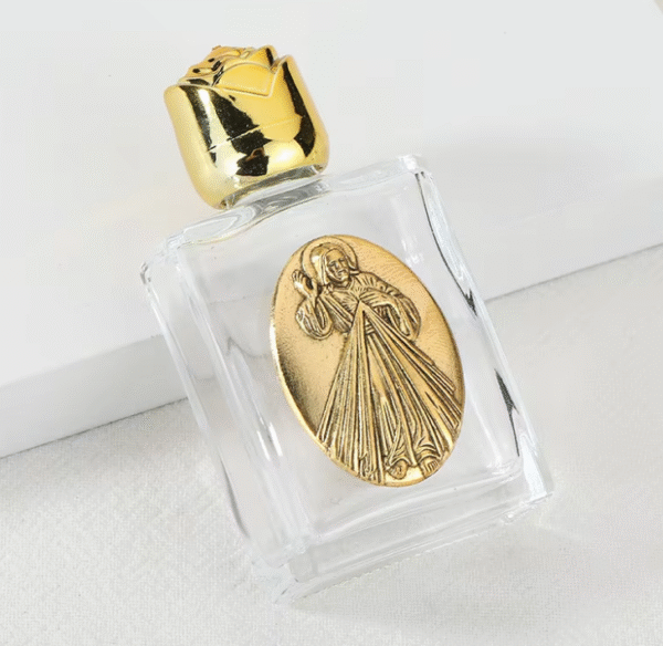 KOMI New Design Hot Selling Rosary Crystal Glass Alloy Water Bottle Container Ornaments