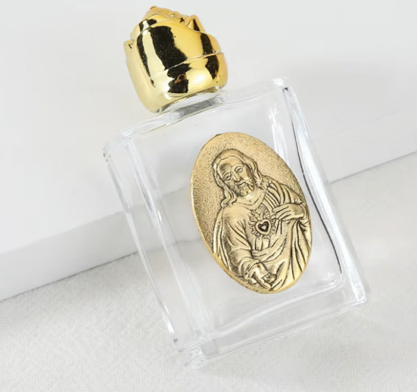 KOMI New Design Hot Selling Rosary Crystal Glass Alloy Water Bottle Container Ornaments